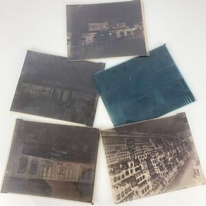 Vintage B and W Large Format Negative Beacon Bristol Theatre Store New York 8x7